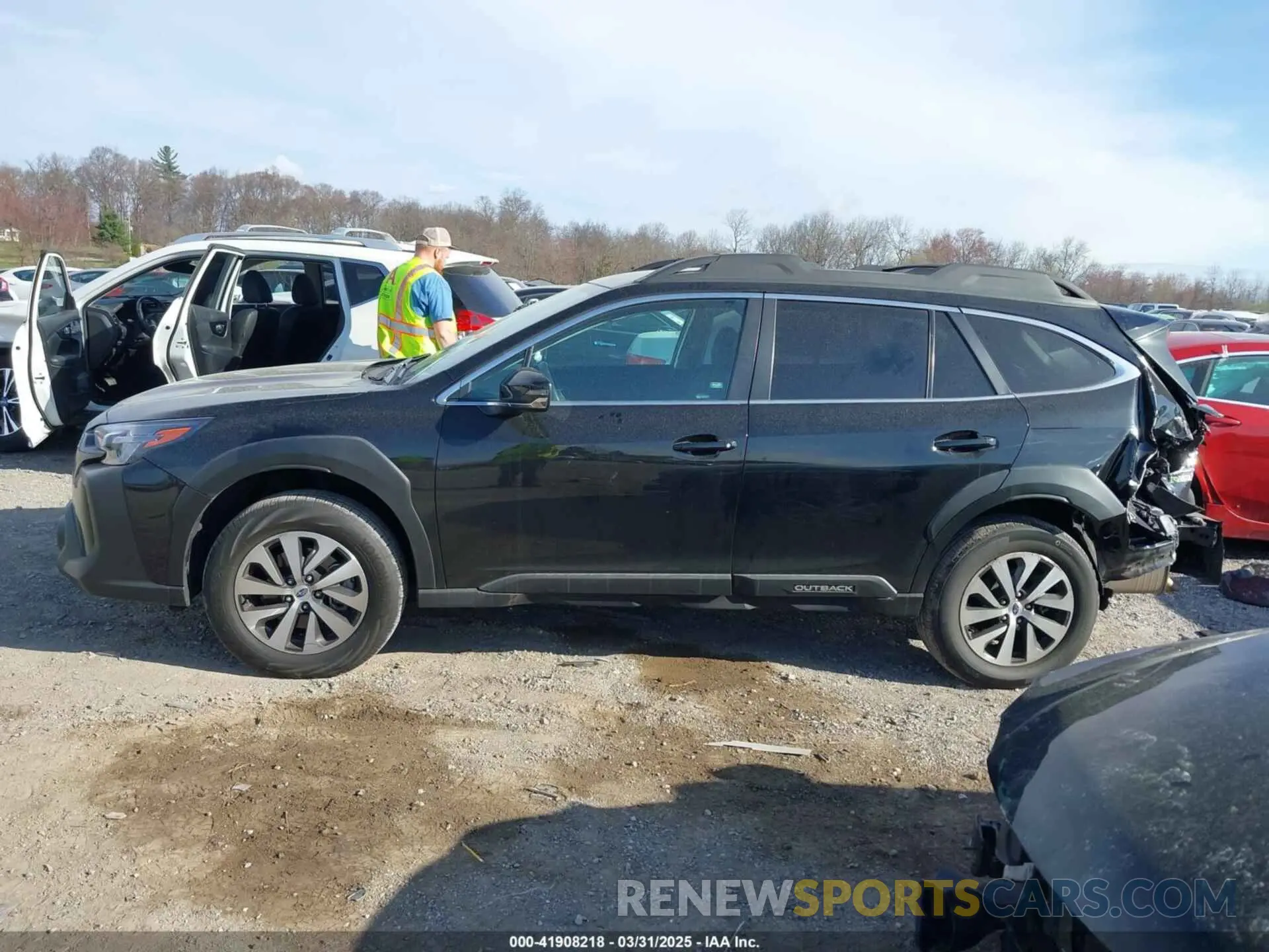 14 Photograph of a damaged car 4S4BTADC5P3195835 SUBARU OUTBACK 2023