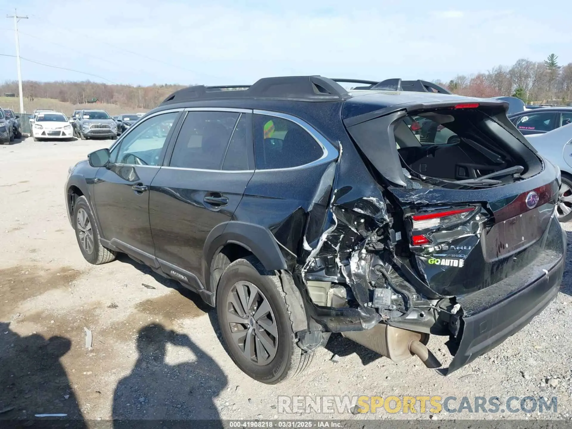 3 Photograph of a damaged car 4S4BTADC5P3195835 SUBARU OUTBACK 2023