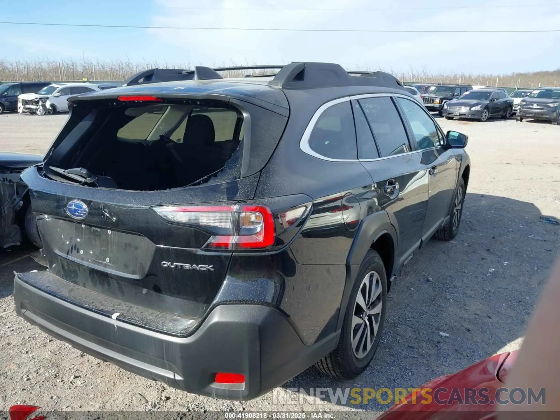 4 Photograph of a damaged car 4S4BTADC5P3195835 SUBARU OUTBACK 2023