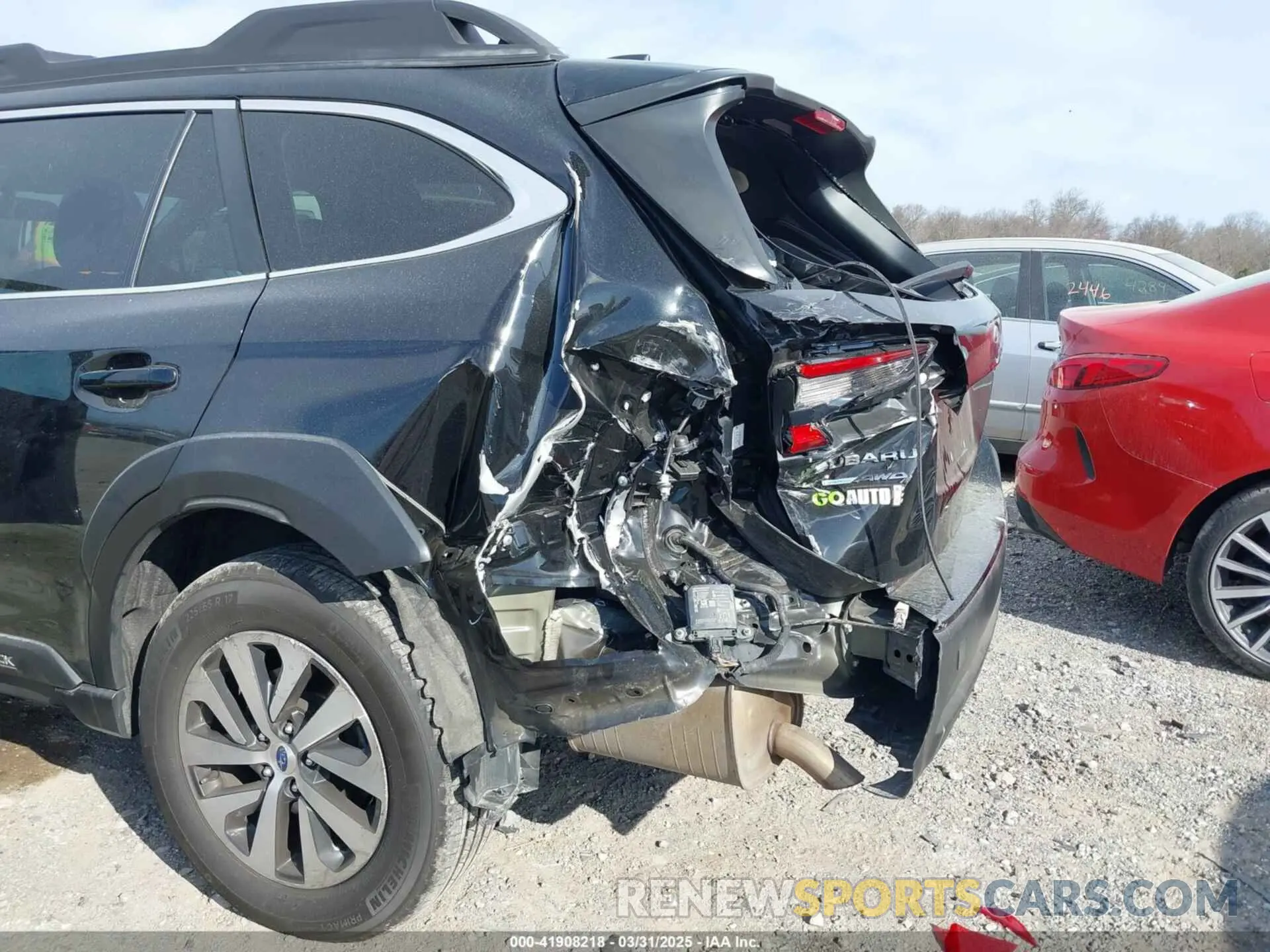 6 Photograph of a damaged car 4S4BTADC5P3195835 SUBARU OUTBACK 2023