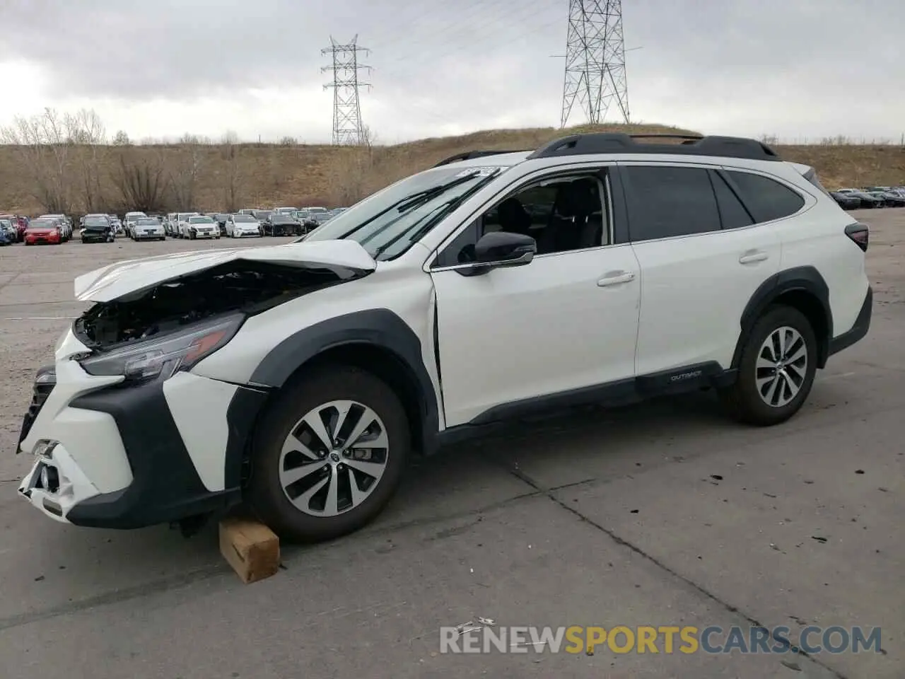 1 Photograph of a damaged car 4S4BTADC6P3137720 SUBARU OUTBACK 2023