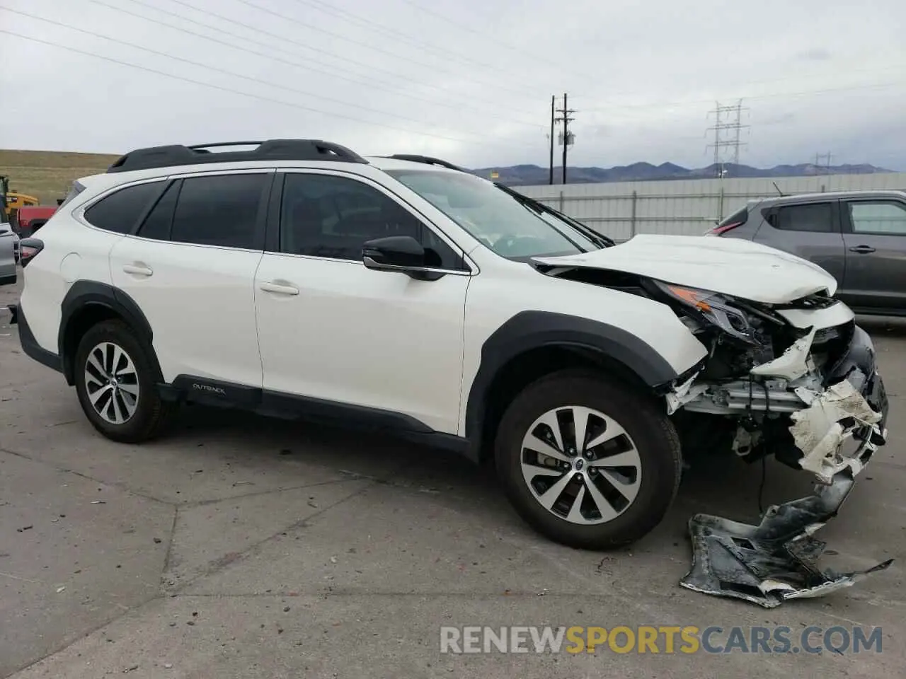 4 Photograph of a damaged car 4S4BTADC6P3137720 SUBARU OUTBACK 2023