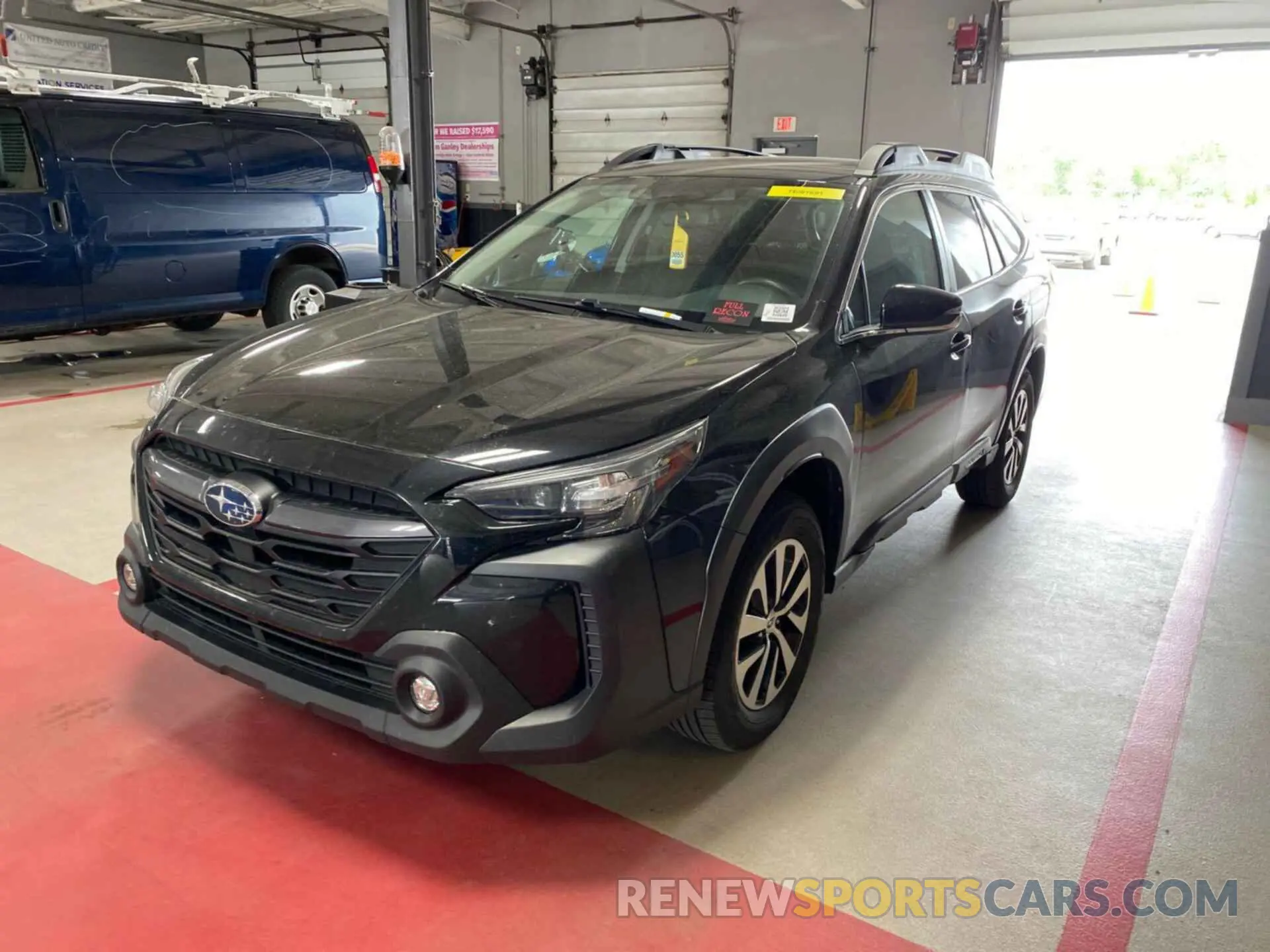 1 Photograph of a damaged car 4S4BTADC7P3210240 SUBARU OUTBACK 2023