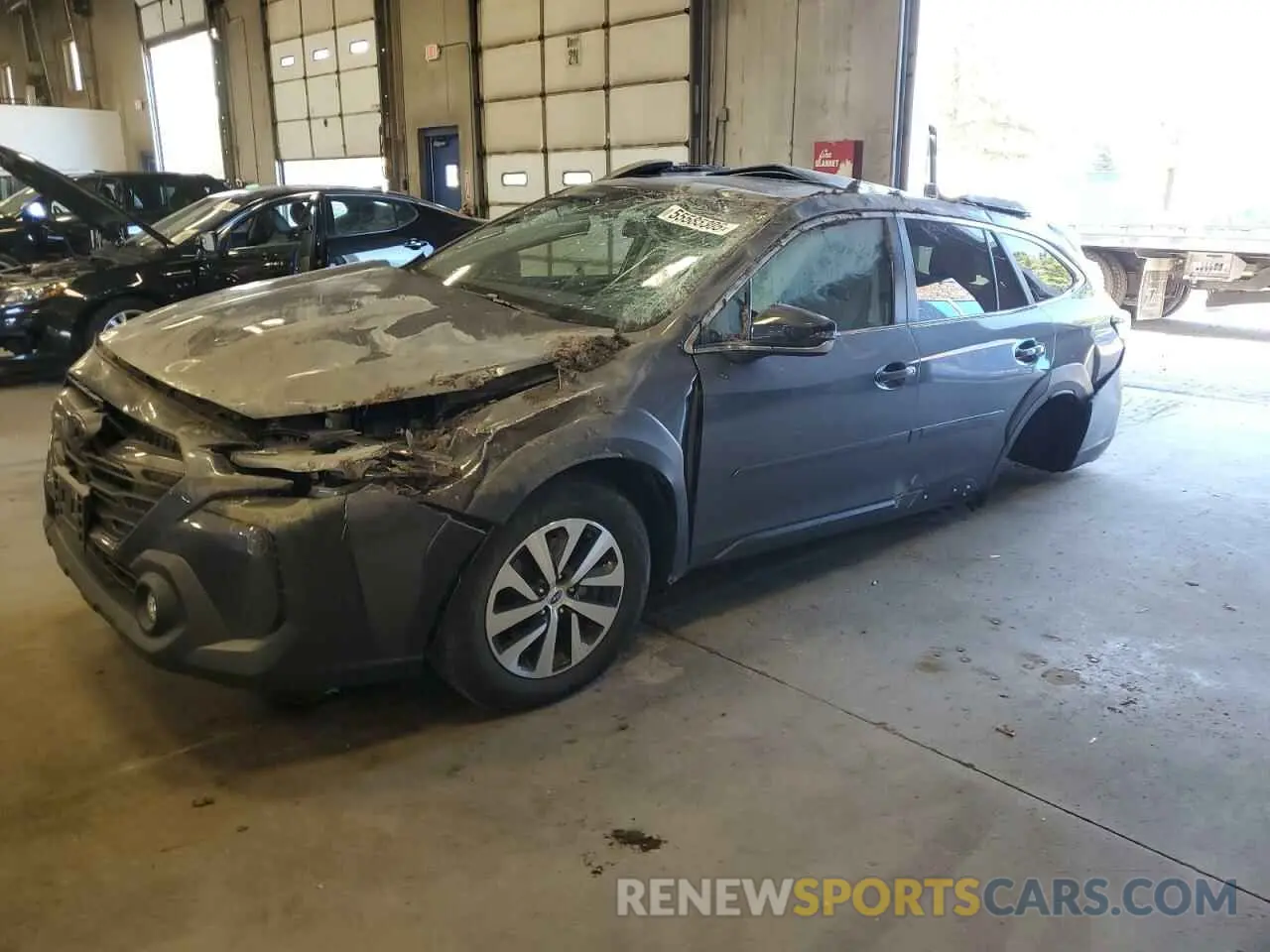 1 Photograph of a damaged car 4S4BTAFC3P3109466 SUBARU OUTBACK 2023