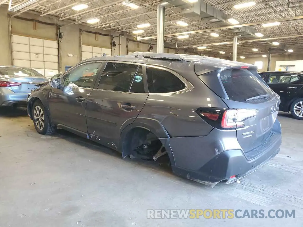 2 Photograph of a damaged car 4S4BTAFC3P3109466 SUBARU OUTBACK 2023