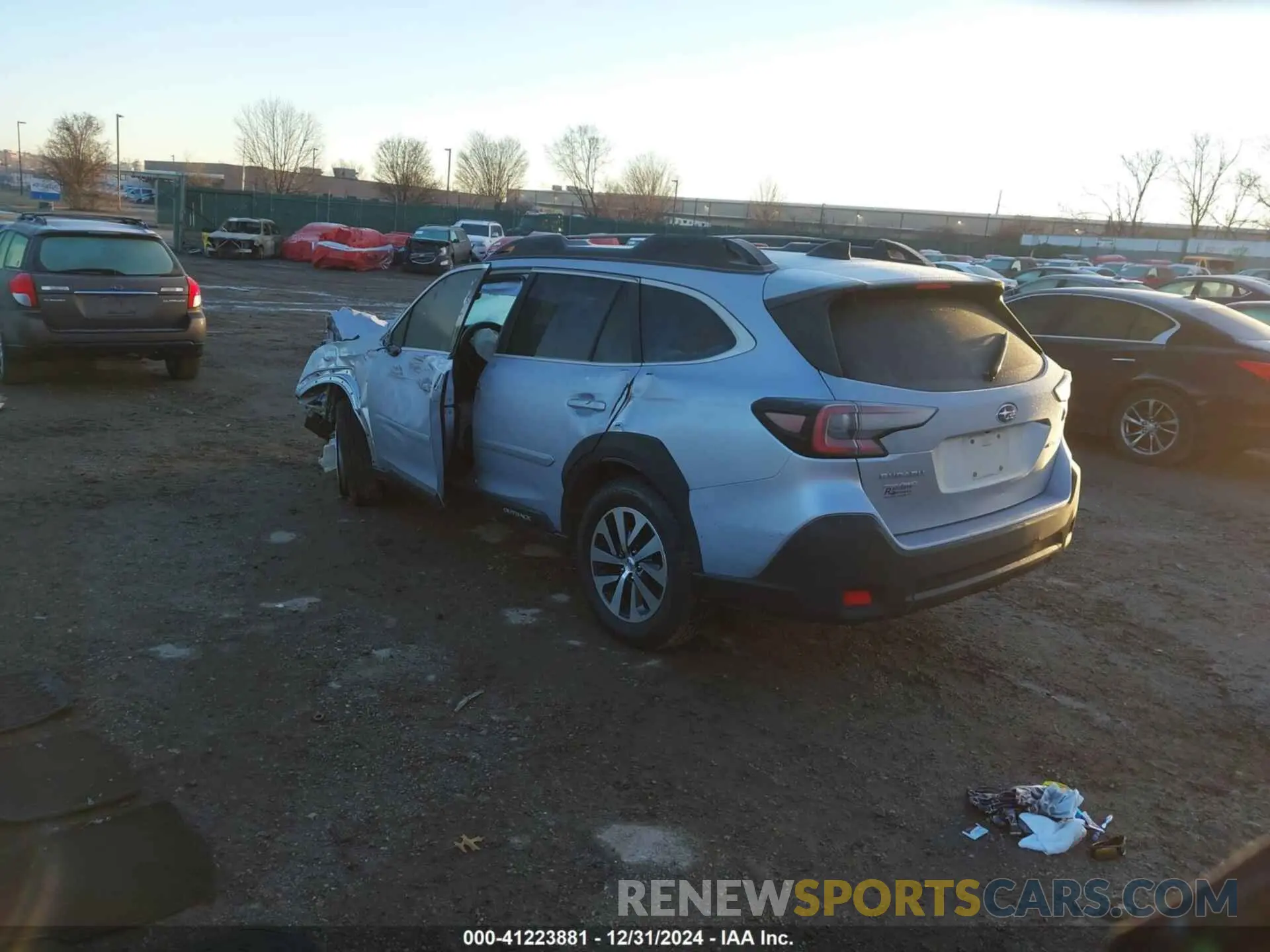 3 Photograph of a damaged car 4S4BTAFC5P3192950 SUBARU OUTBACK 2023