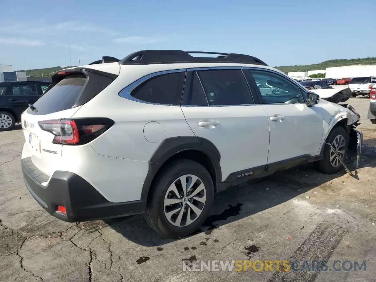 3 Photograph of a damaged car 4S4BTAFC6P3101930 SUBARU OUTBACK 2023