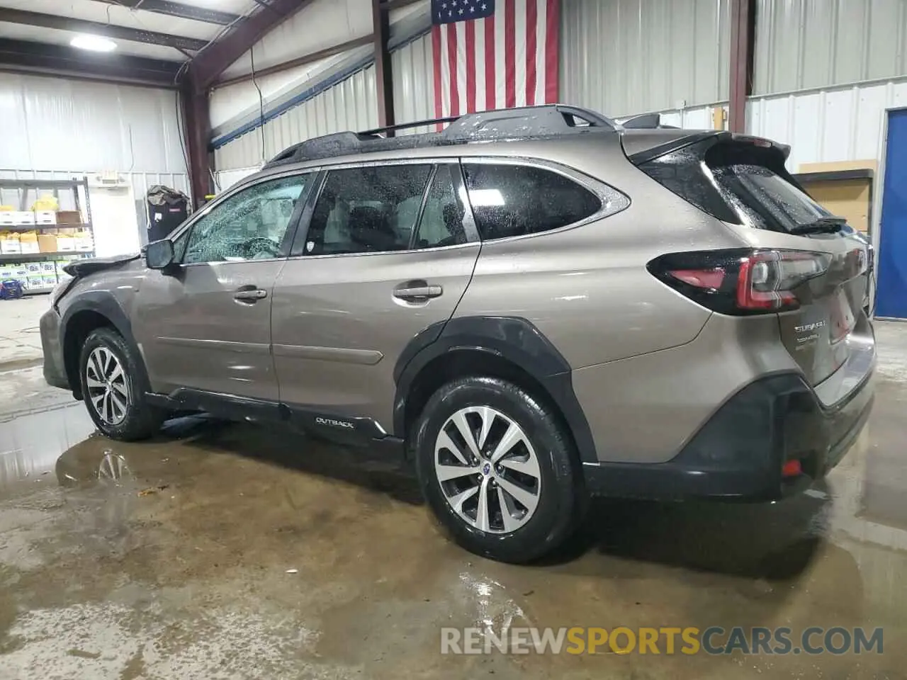 2 Photograph of a damaged car 4S4BTAFC6P3212199 SUBARU OUTBACK 2023