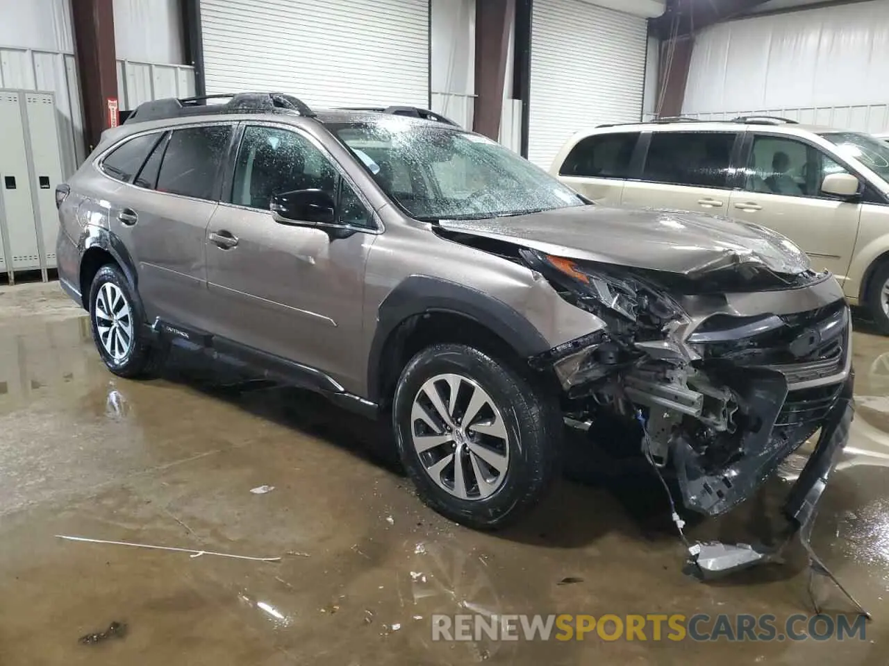 4 Photograph of a damaged car 4S4BTAFC6P3212199 SUBARU OUTBACK 2023
