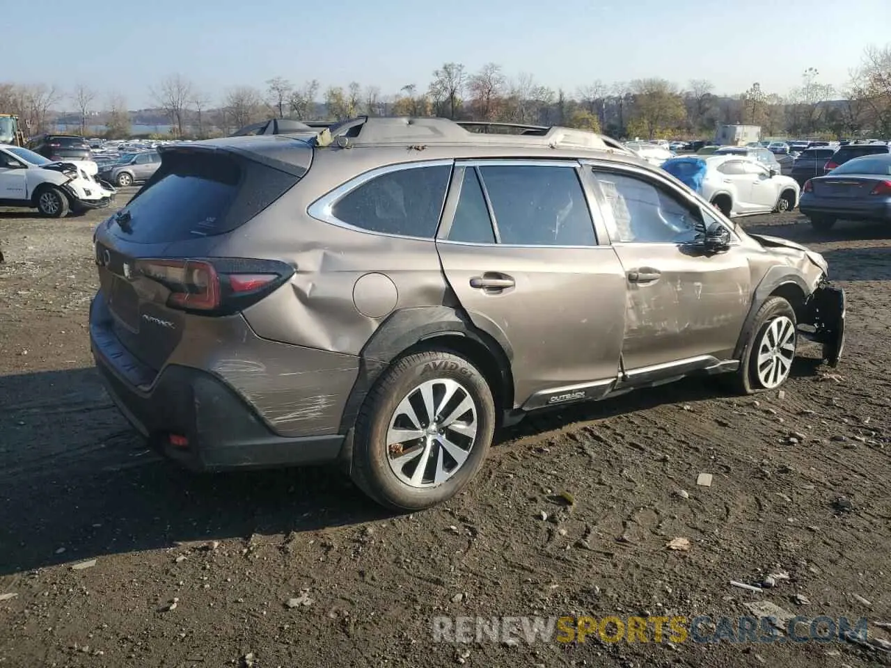 3 Photograph of a damaged car 4S4BTAFCXP3218703 SUBARU OUTBACK 2023