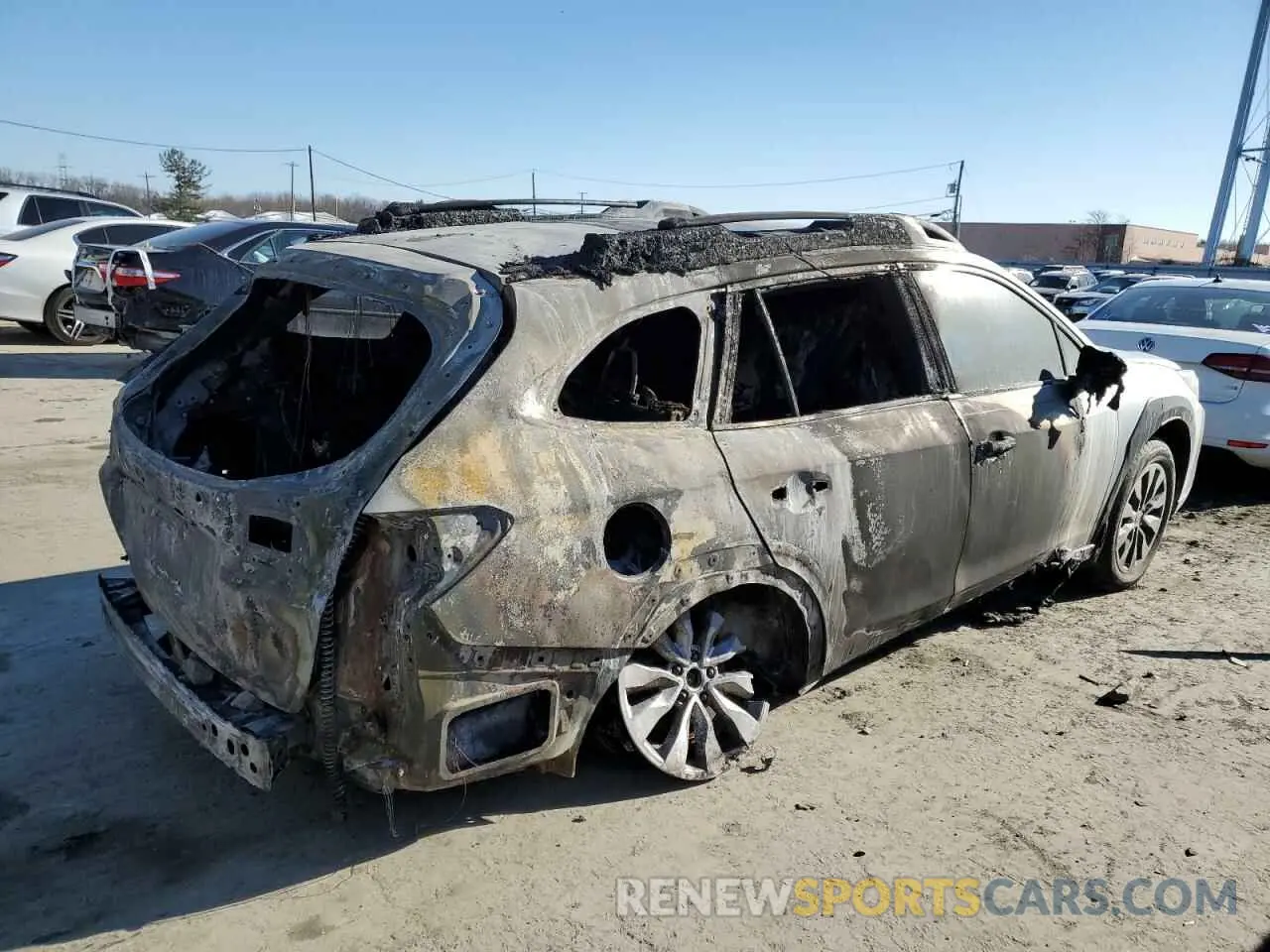 3 Photograph of a damaged car 4S4BTAJC1P3159032 SUBARU OUTBACK 2023
