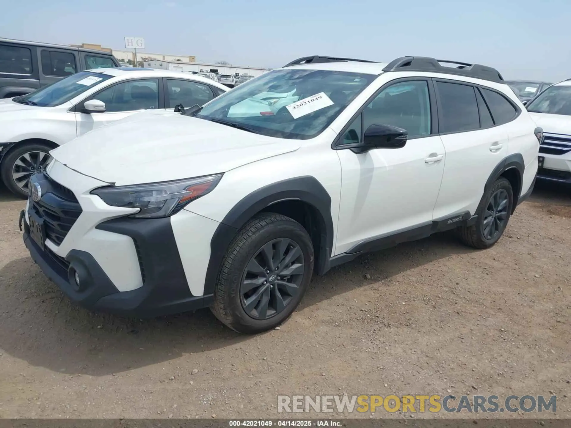 2 Photograph of a damaged car 4S4BTAJC4P3117924 SUBARU OUTBACK 2023
