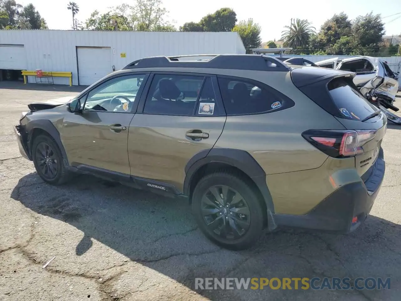 2 Photograph of a damaged car 4S4BTAJC5P3103613 SUBARU OUTBACK 2023