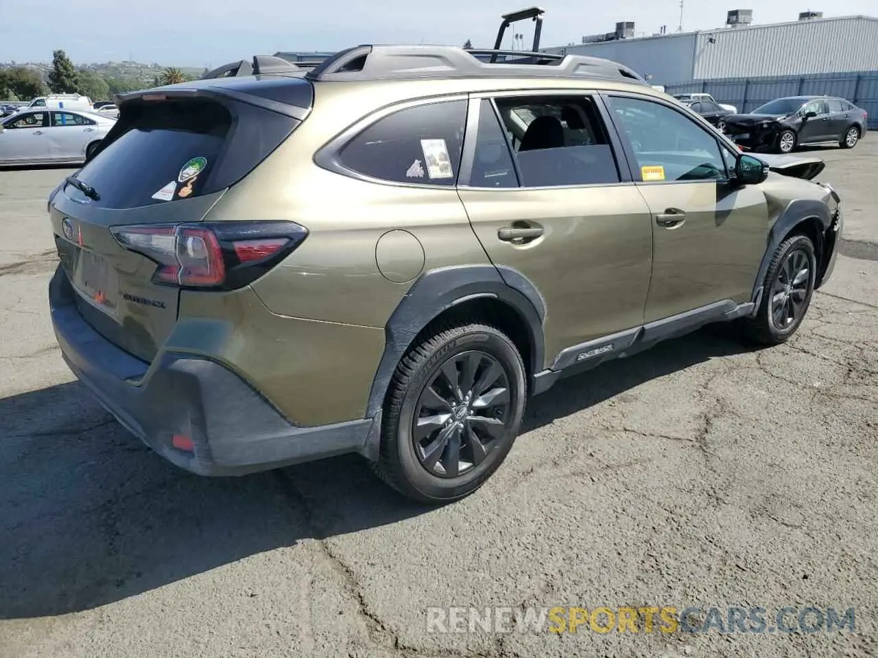 3 Photograph of a damaged car 4S4BTAJC5P3103613 SUBARU OUTBACK 2023
