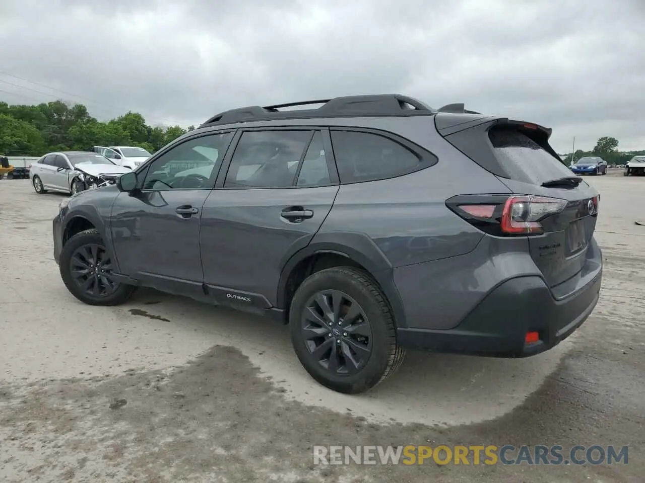 2 Photograph of a damaged car 4S4BTAJC8P3132913 SUBARU OUTBACK 2023