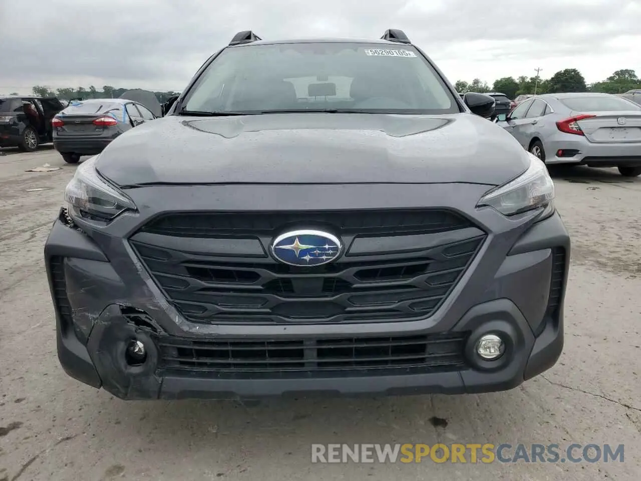 5 Photograph of a damaged car 4S4BTAJC8P3132913 SUBARU OUTBACK 2023