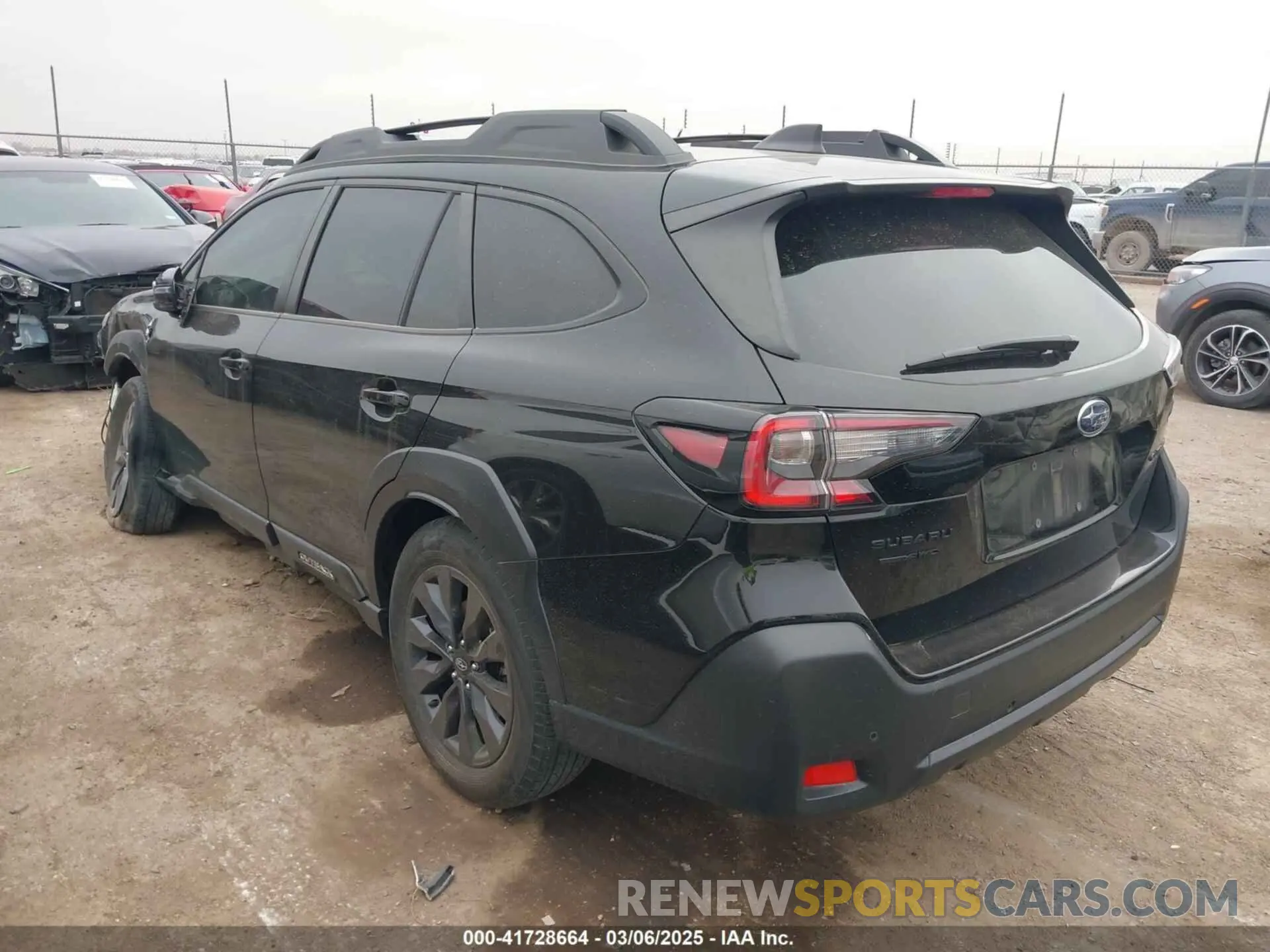 3 Photograph of a damaged car 4S4BTALC1P3186387 SUBARU OUTBACK 2023