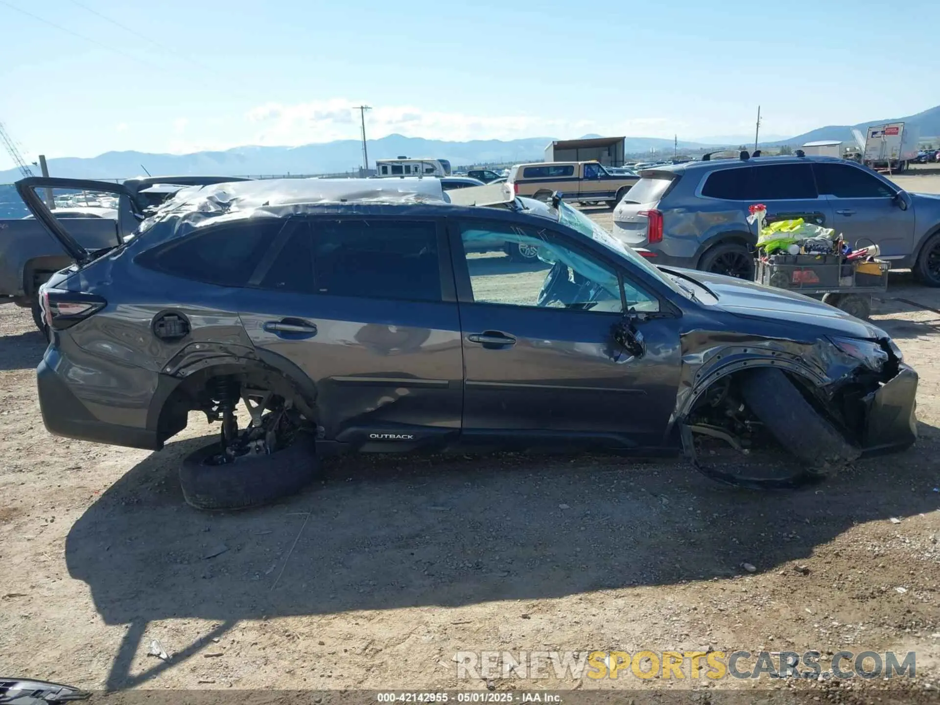 14 Photograph of a damaged car 4S4BTALC2P3157724 SUBARU OUTBACK 2023