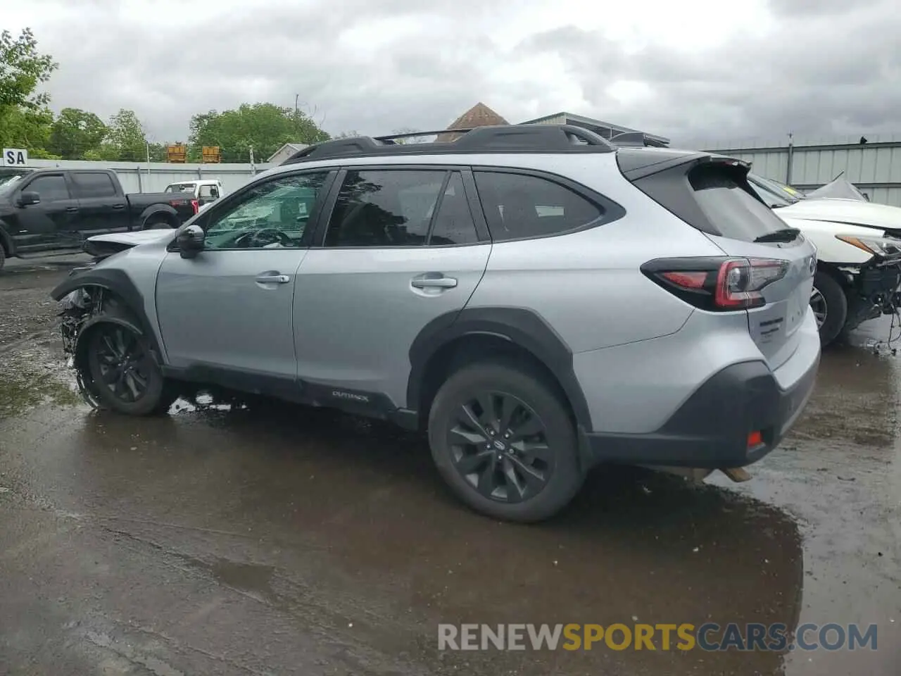 2 Photograph of a damaged car 4S4BTALC5P3145082 SUBARU OUTBACK 2023