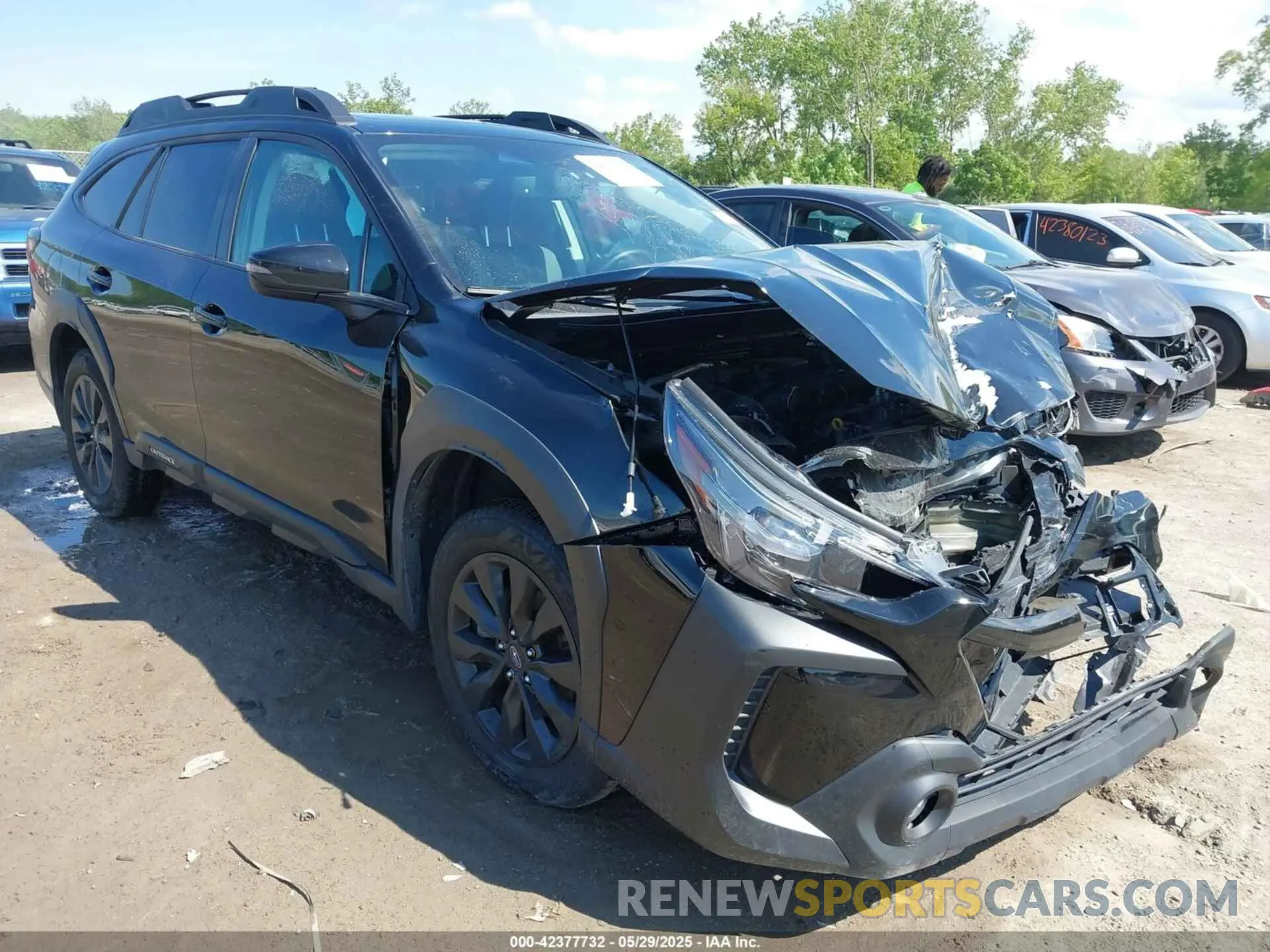 1 Photograph of a damaged car 4S4BTALC5P3193942 SUBARU OUTBACK 2023