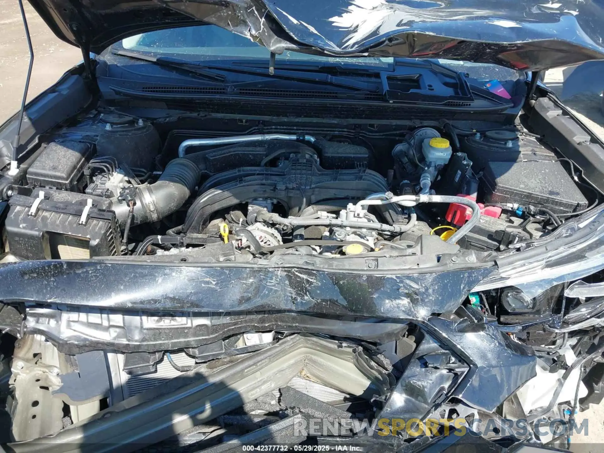 10 Photograph of a damaged car 4S4BTALC5P3193942 SUBARU OUTBACK 2023