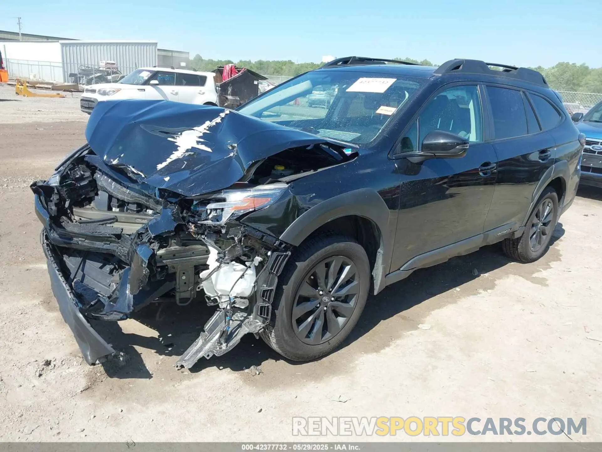 2 Photograph of a damaged car 4S4BTALC5P3193942 SUBARU OUTBACK 2023