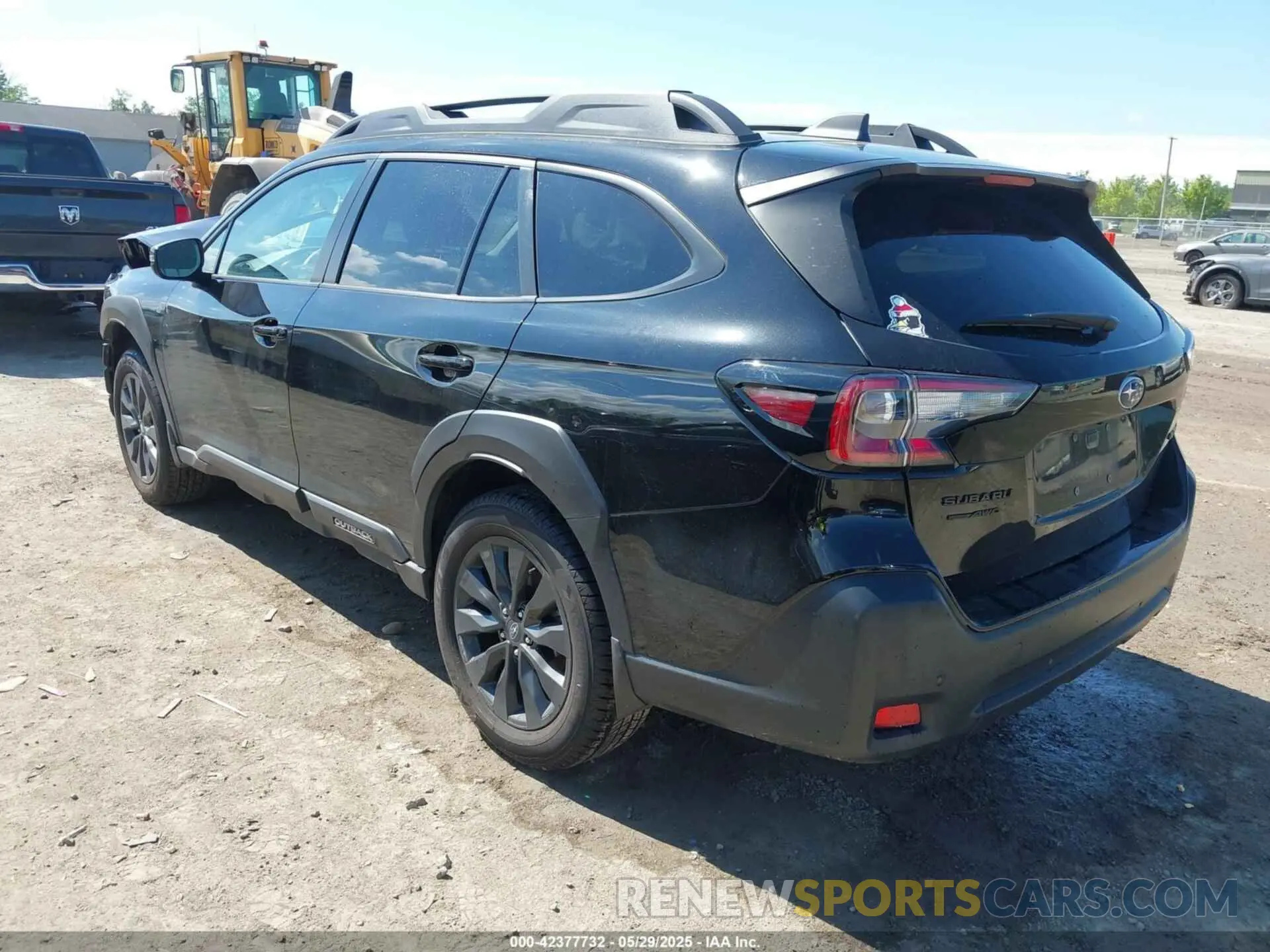 3 Photograph of a damaged car 4S4BTALC5P3193942 SUBARU OUTBACK 2023