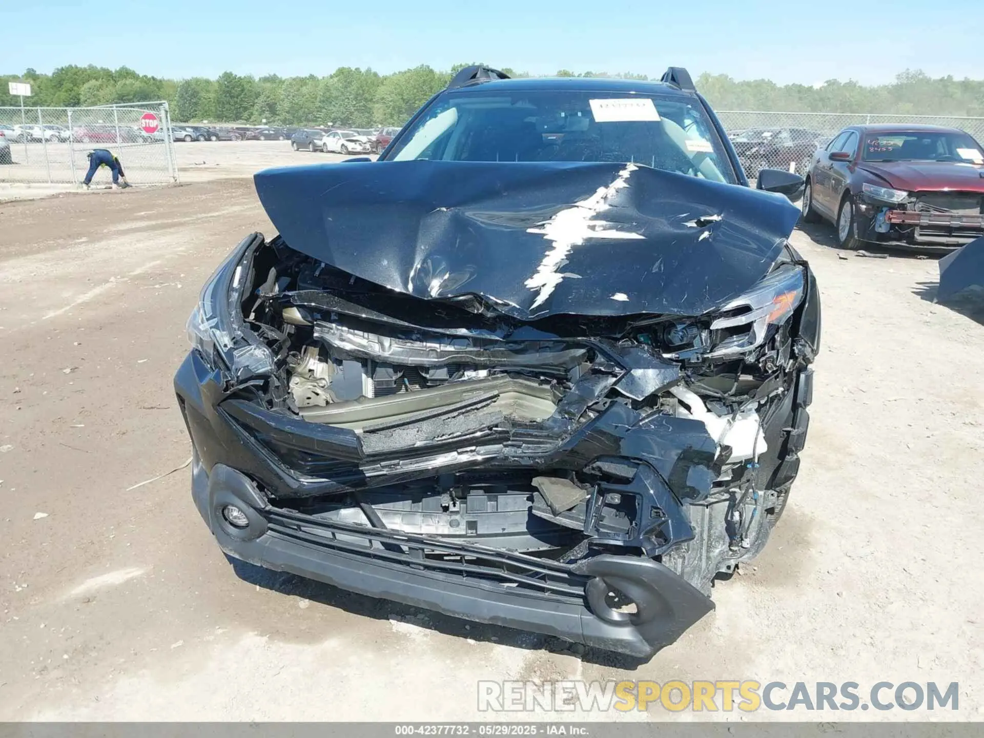 6 Photograph of a damaged car 4S4BTALC5P3193942 SUBARU OUTBACK 2023