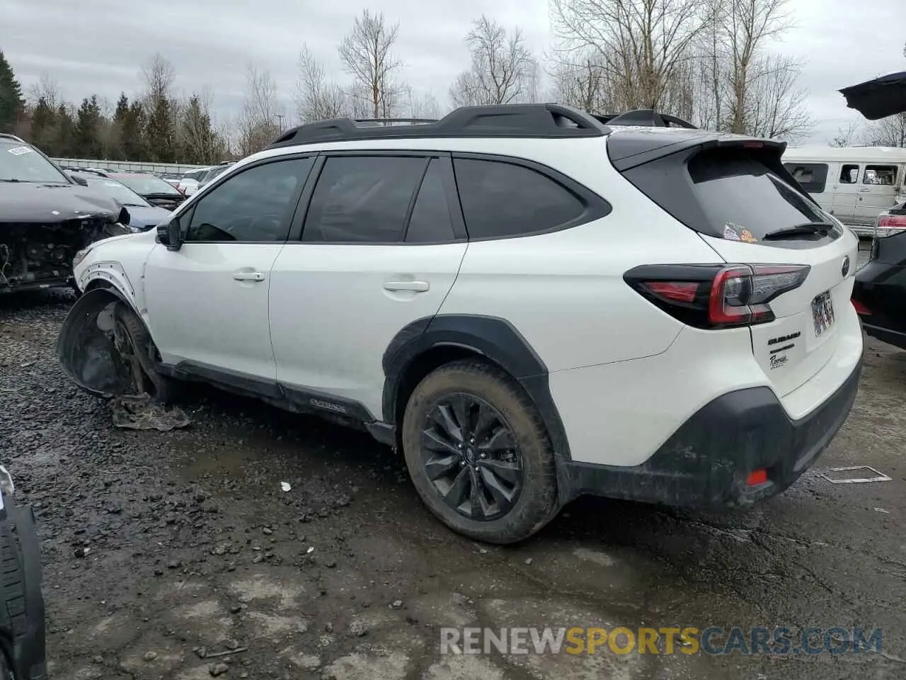 2 Photograph of a damaged car 4S4BTALC5P3196128 SUBARU OUTBACK 2023