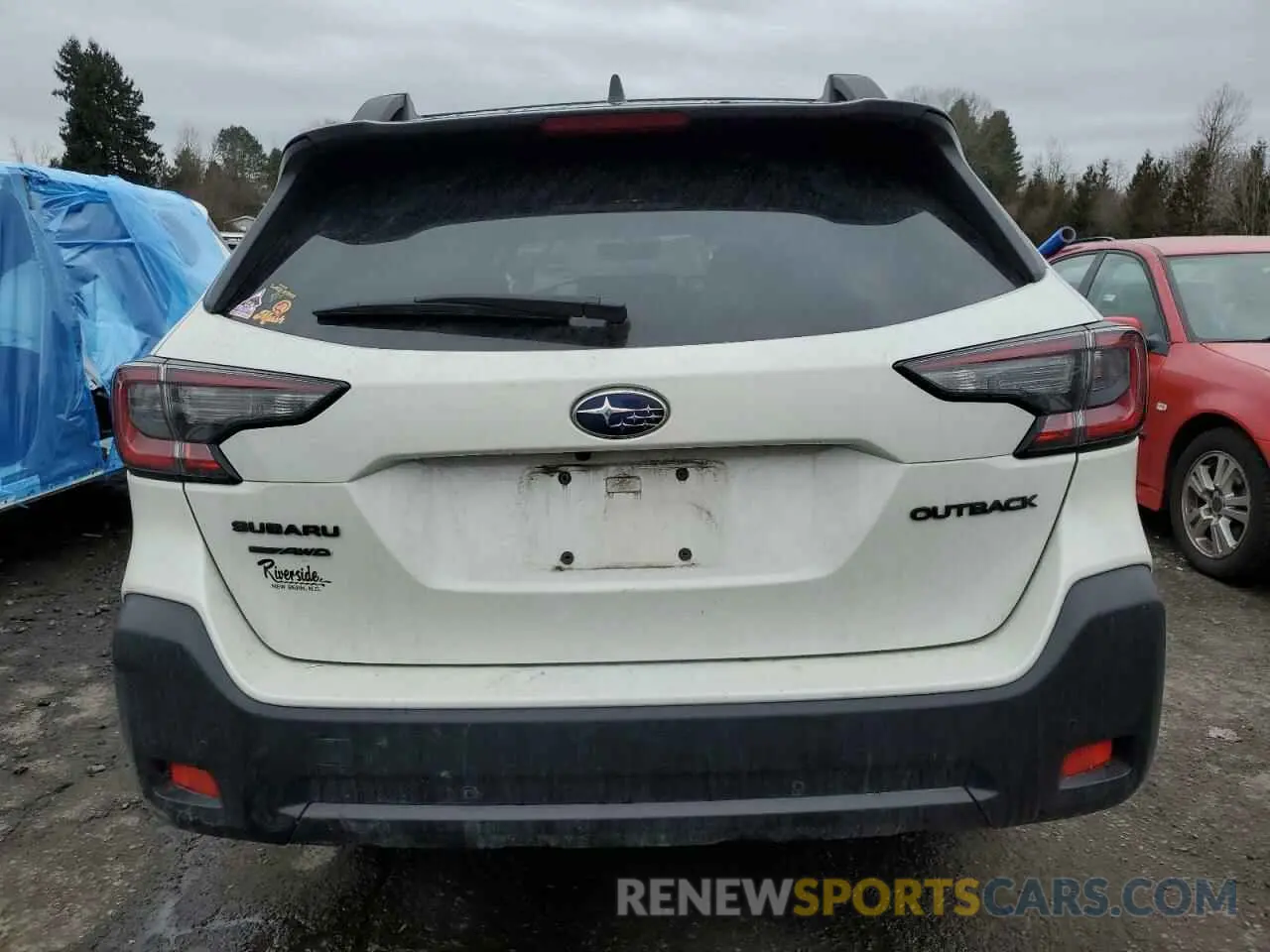 6 Photograph of a damaged car 4S4BTALC5P3196128 SUBARU OUTBACK 2023