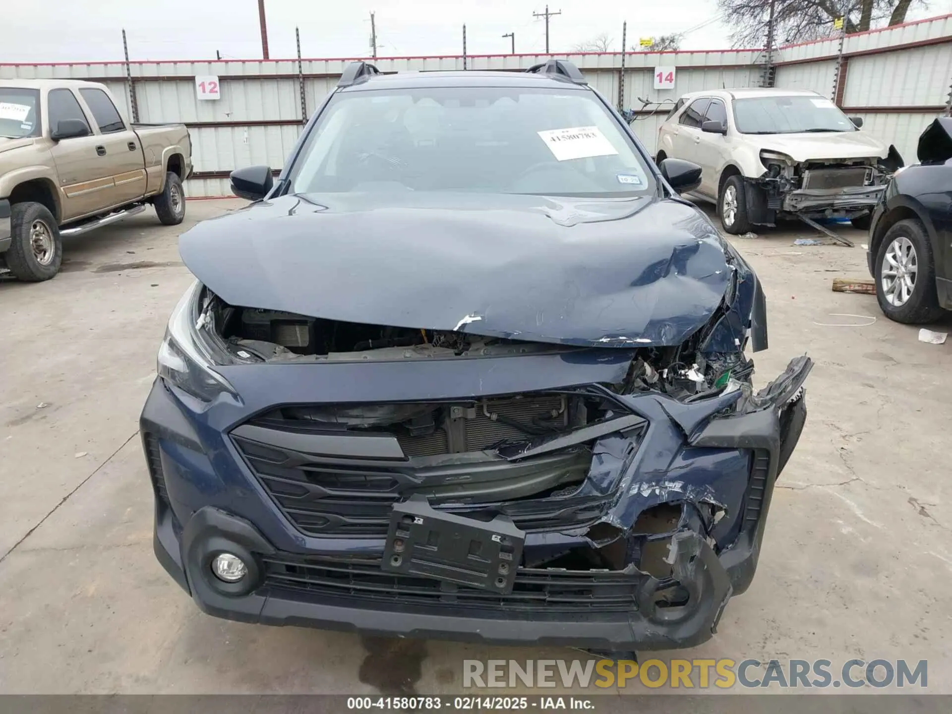 13 Photograph of a damaged car 4S4BTALCXP3212310 SUBARU OUTBACK 2023