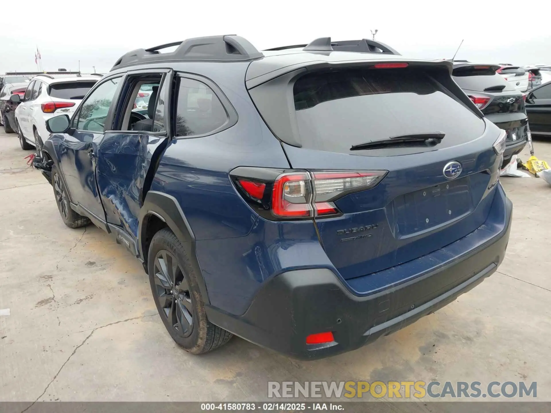 3 Photograph of a damaged car 4S4BTALCXP3212310 SUBARU OUTBACK 2023