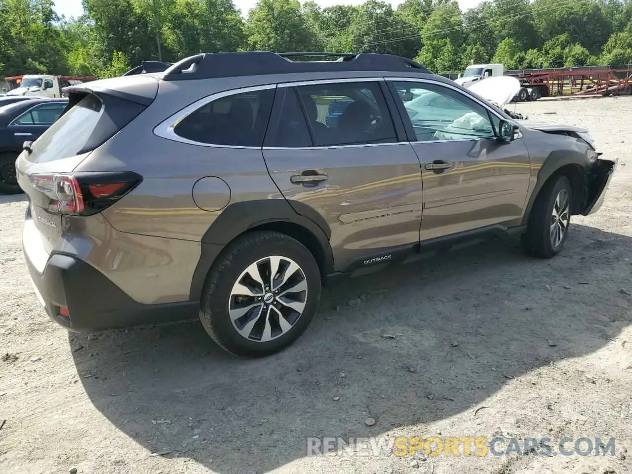 3 Photograph of a damaged car 4S4BTANC0P3192873 SUBARU OUTBACK 2023