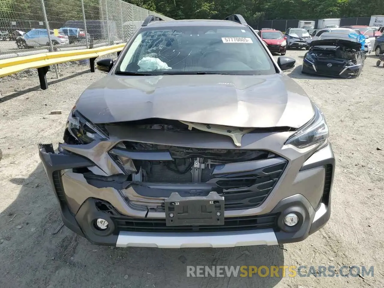 5 Photograph of a damaged car 4S4BTANC0P3192873 SUBARU OUTBACK 2023
