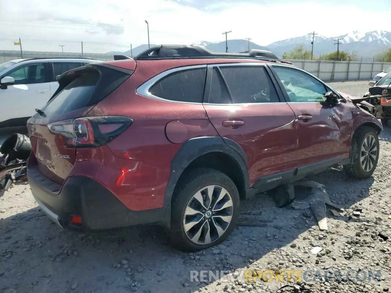 3 Photograph of a damaged car 4S4BTANC2P3155193 SUBARU OUTBACK 2023