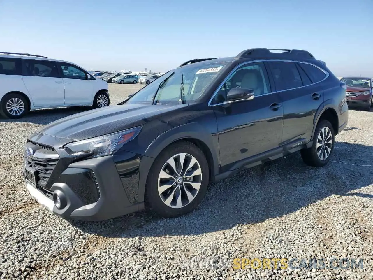 1 Photograph of a damaged car 4S4BTANC2P3191255 SUBARU OUTBACK 2023