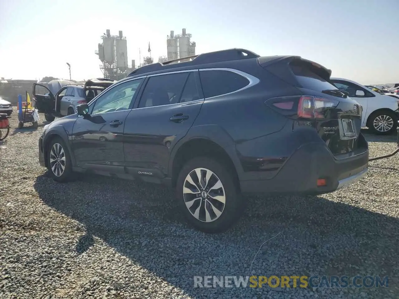 2 Photograph of a damaged car 4S4BTANC2P3191255 SUBARU OUTBACK 2023