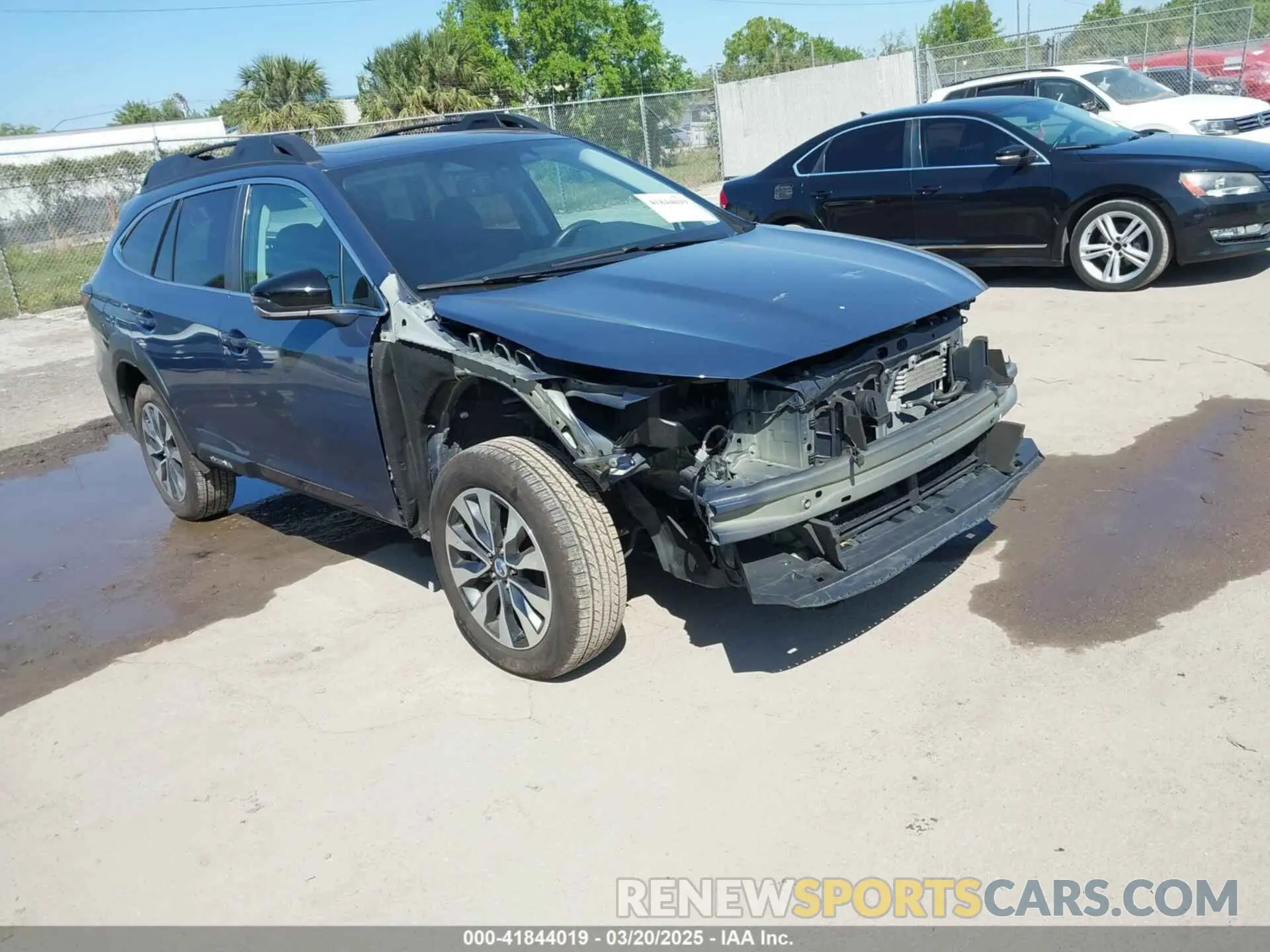 1 Photograph of a damaged car 4S4BTANC2P3198500 SUBARU OUTBACK 2023