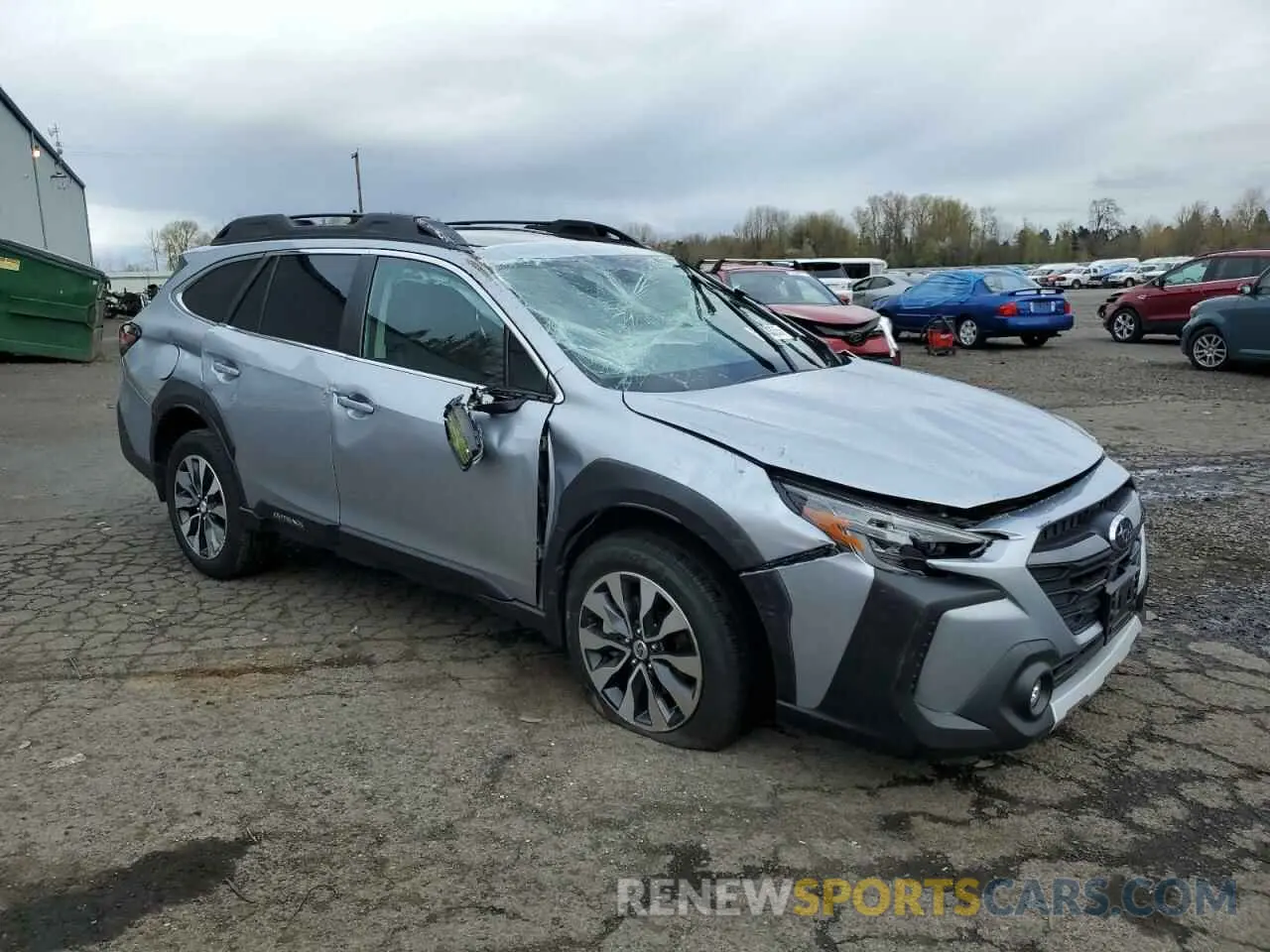 4 Photograph of a damaged car 4S4BTANC3P3157664 SUBARU OUTBACK 2023