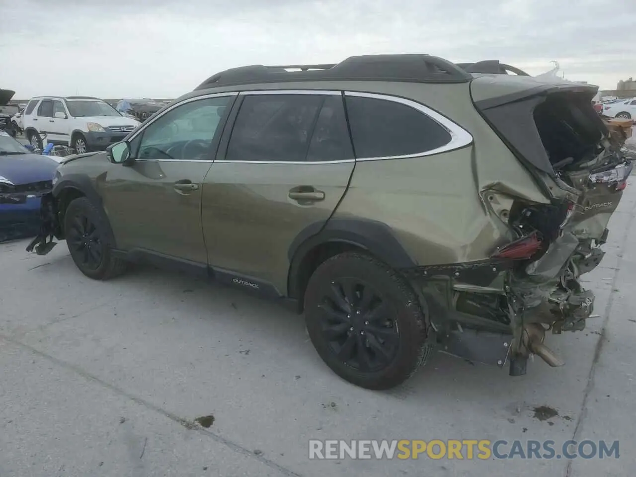 2 Photograph of a damaged car 4S4BTANC5P3105291 SUBARU OUTBACK 2023