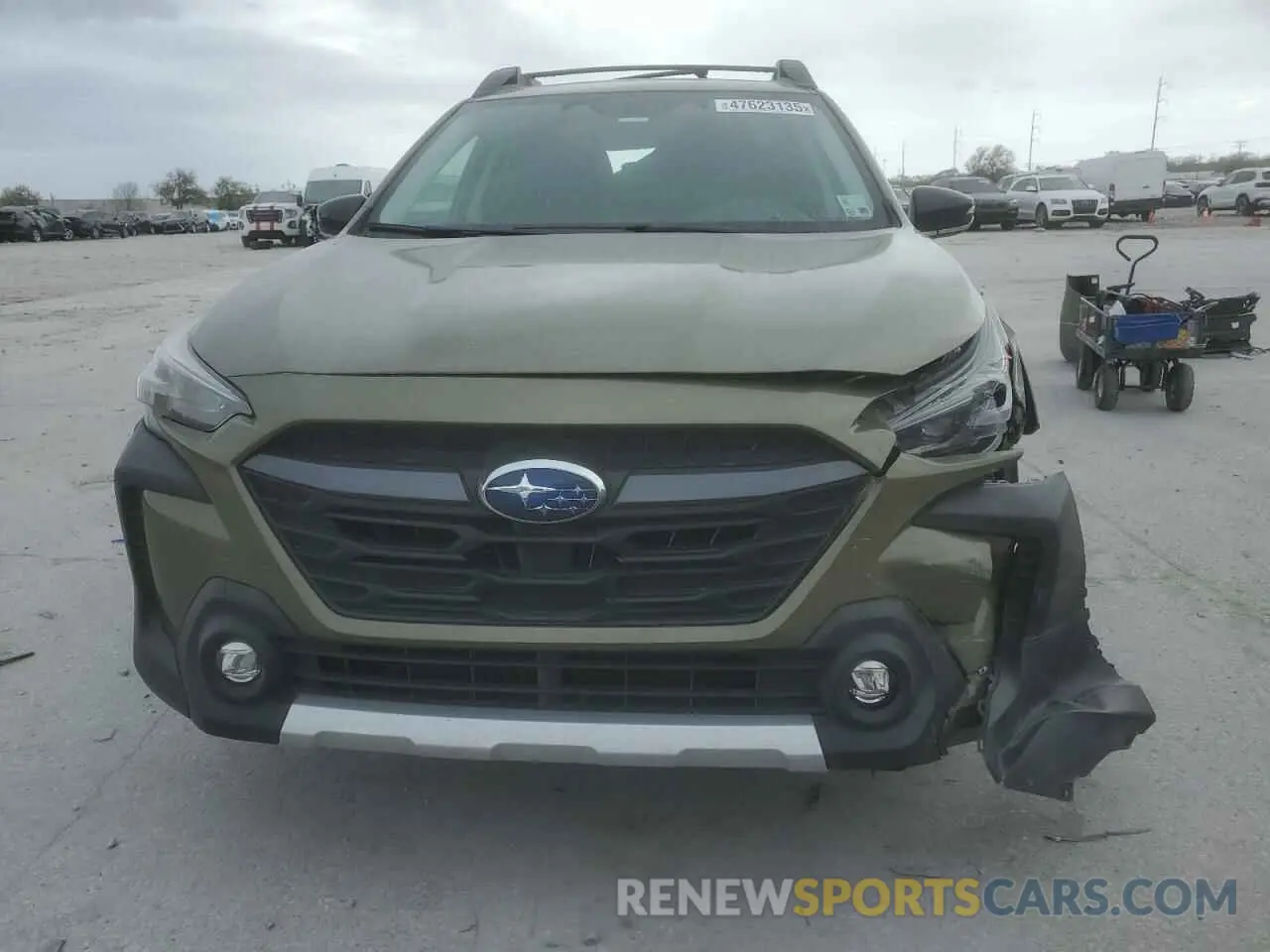 5 Photograph of a damaged car 4S4BTANC5P3105291 SUBARU OUTBACK 2023