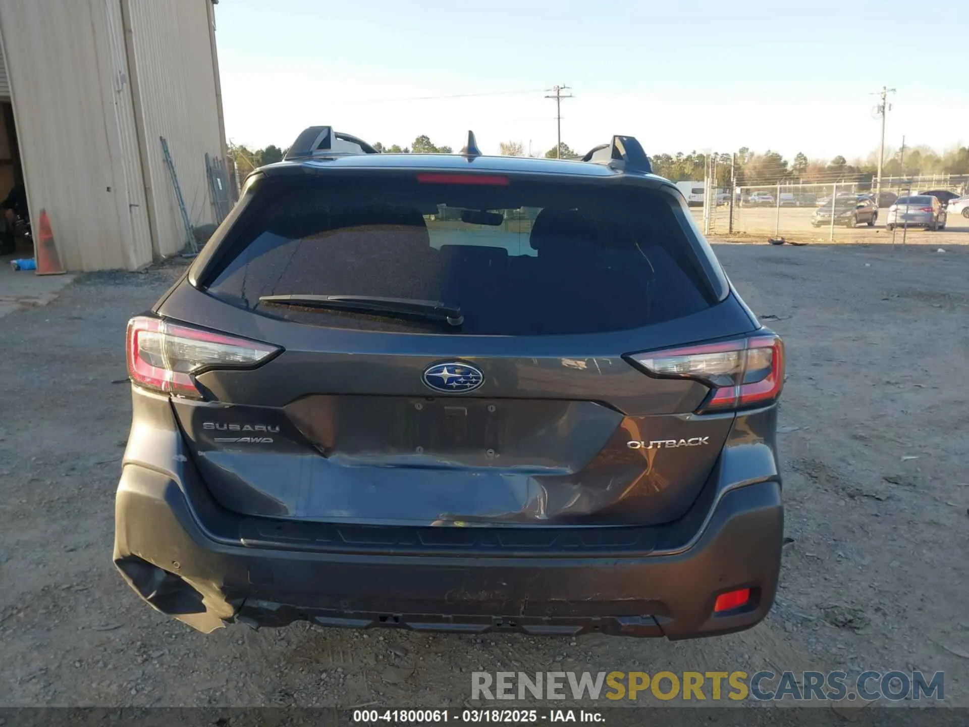 17 Photograph of a damaged car 4S4BTANC5P3188849 SUBARU OUTBACK 2023