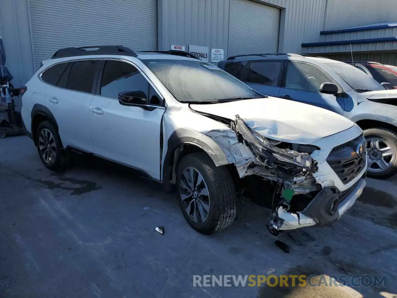 4 Photograph of a damaged car 4S4BTANC6P3107292 SUBARU OUTBACK 2023