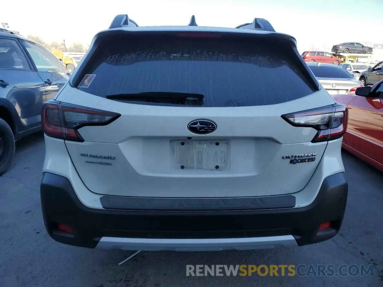 6 Photograph of a damaged car 4S4BTANC6P3107292 SUBARU OUTBACK 2023