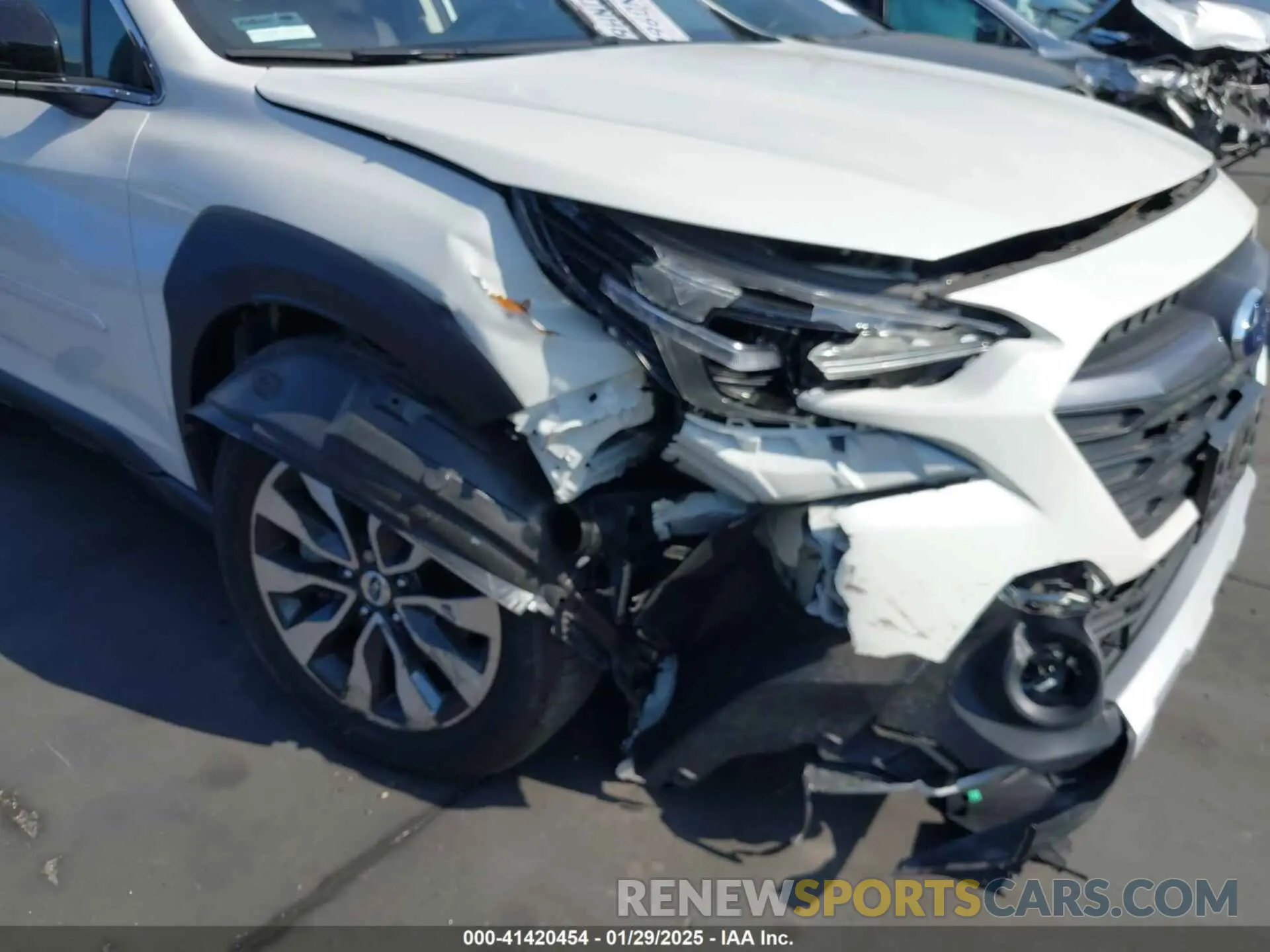6 Photograph of a damaged car 4S4BTANC8P3224971 SUBARU OUTBACK 2023