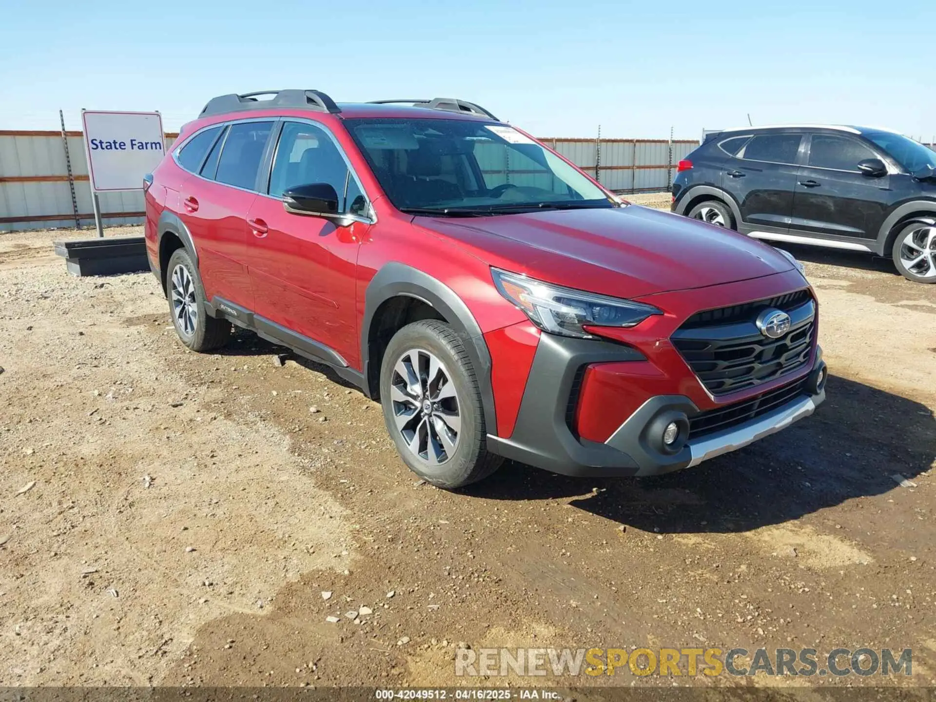 1 Photograph of a damaged car 4S4BTANC9P3118965 SUBARU OUTBACK 2023