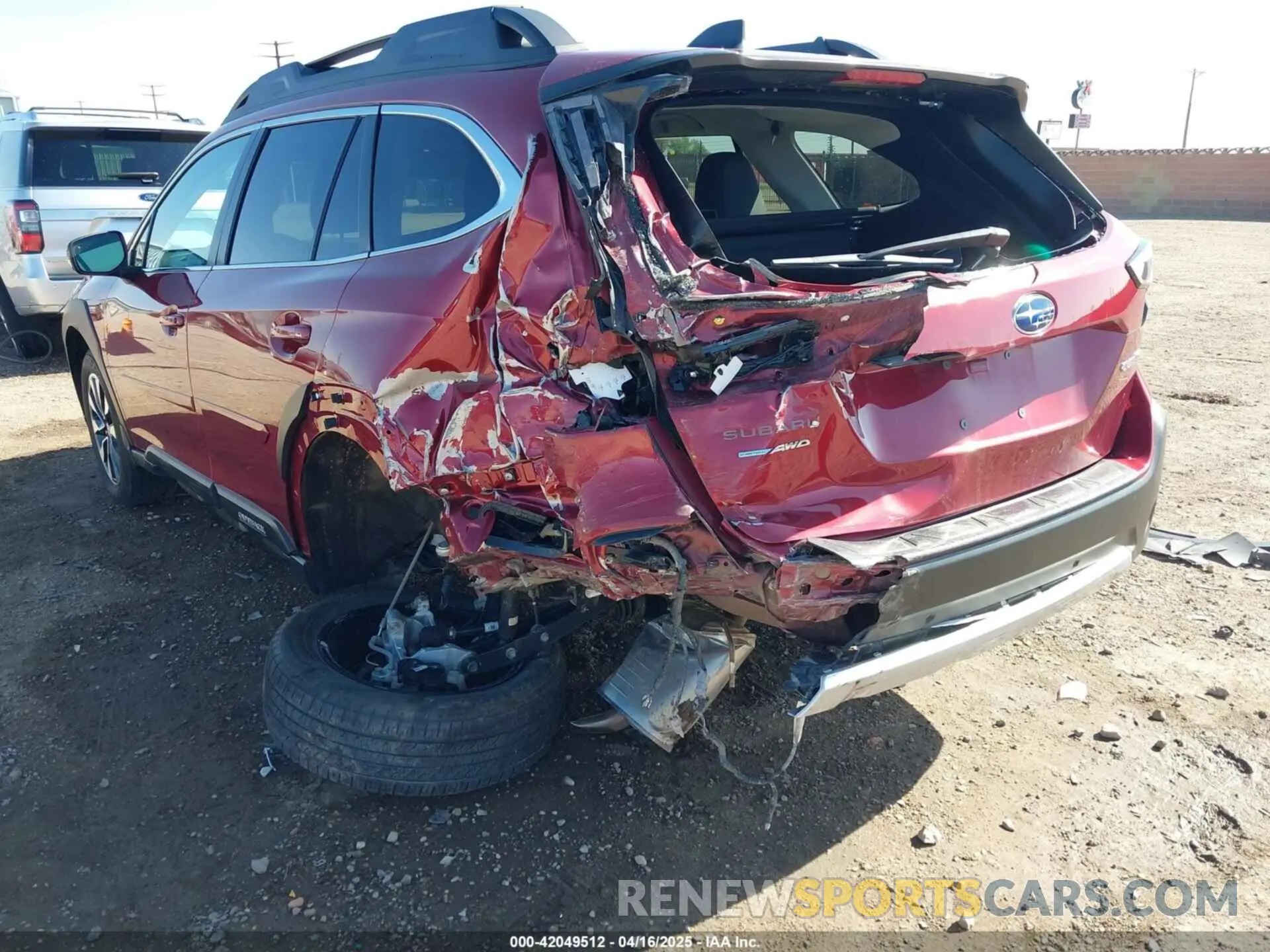 6 Photograph of a damaged car 4S4BTANC9P3118965 SUBARU OUTBACK 2023