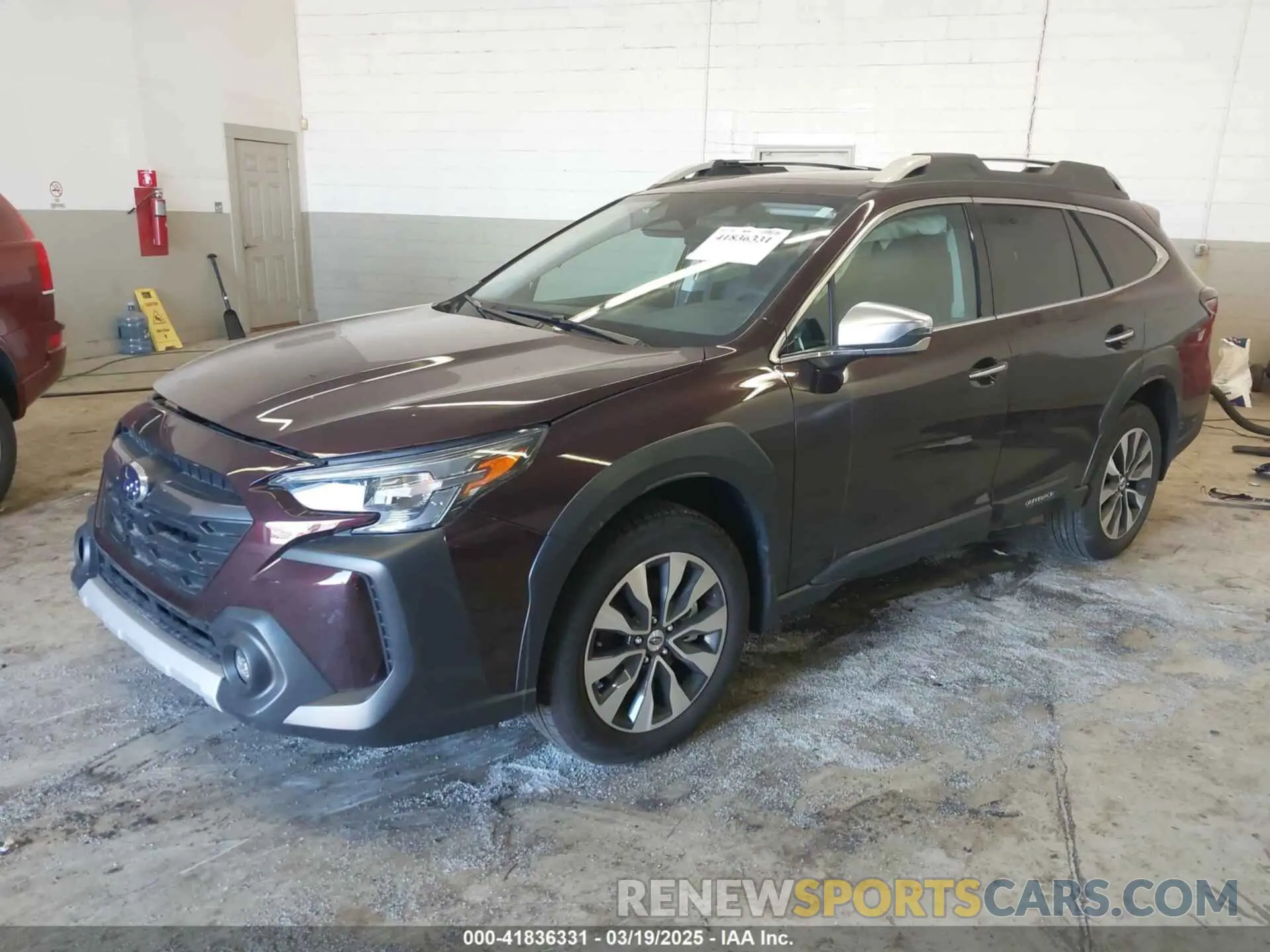 2 Photograph of a damaged car 4S4BTAPC0P3186892 SUBARU OUTBACK 2023