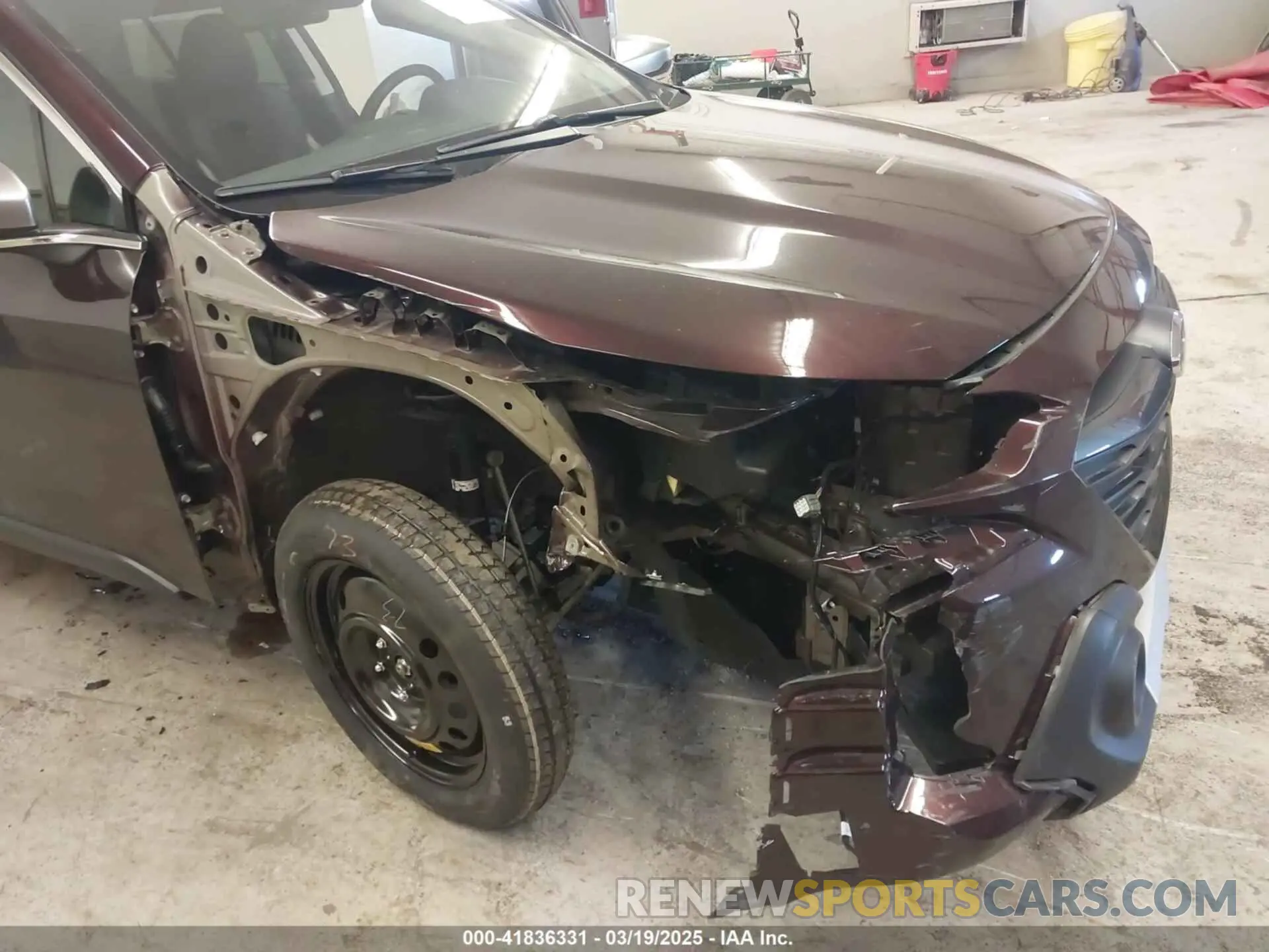 6 Photograph of a damaged car 4S4BTAPC0P3186892 SUBARU OUTBACK 2023