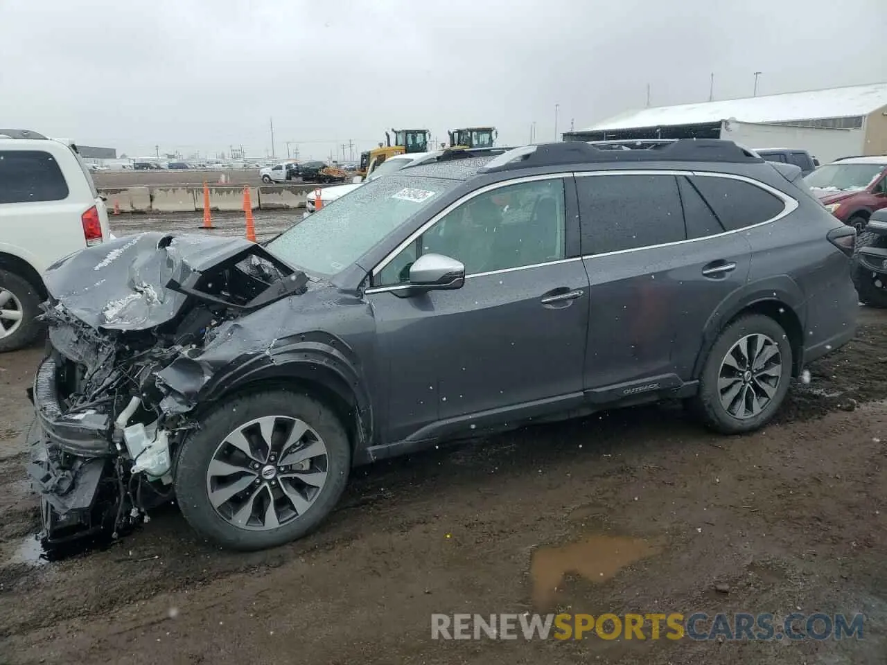 1 Photograph of a damaged car 4S4BTAPC1P3168997 SUBARU OUTBACK 2023